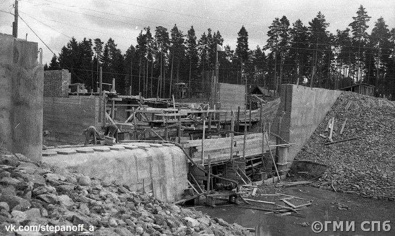 строительство ГЭС в Вырице
