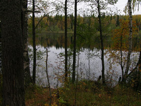 08.10.2005 12:02  Chornoe lake  Озеро Черное